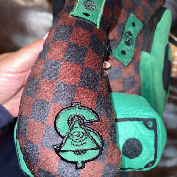 Sprayground plush velvet money teddy bear backpack - Picture 11 of 11